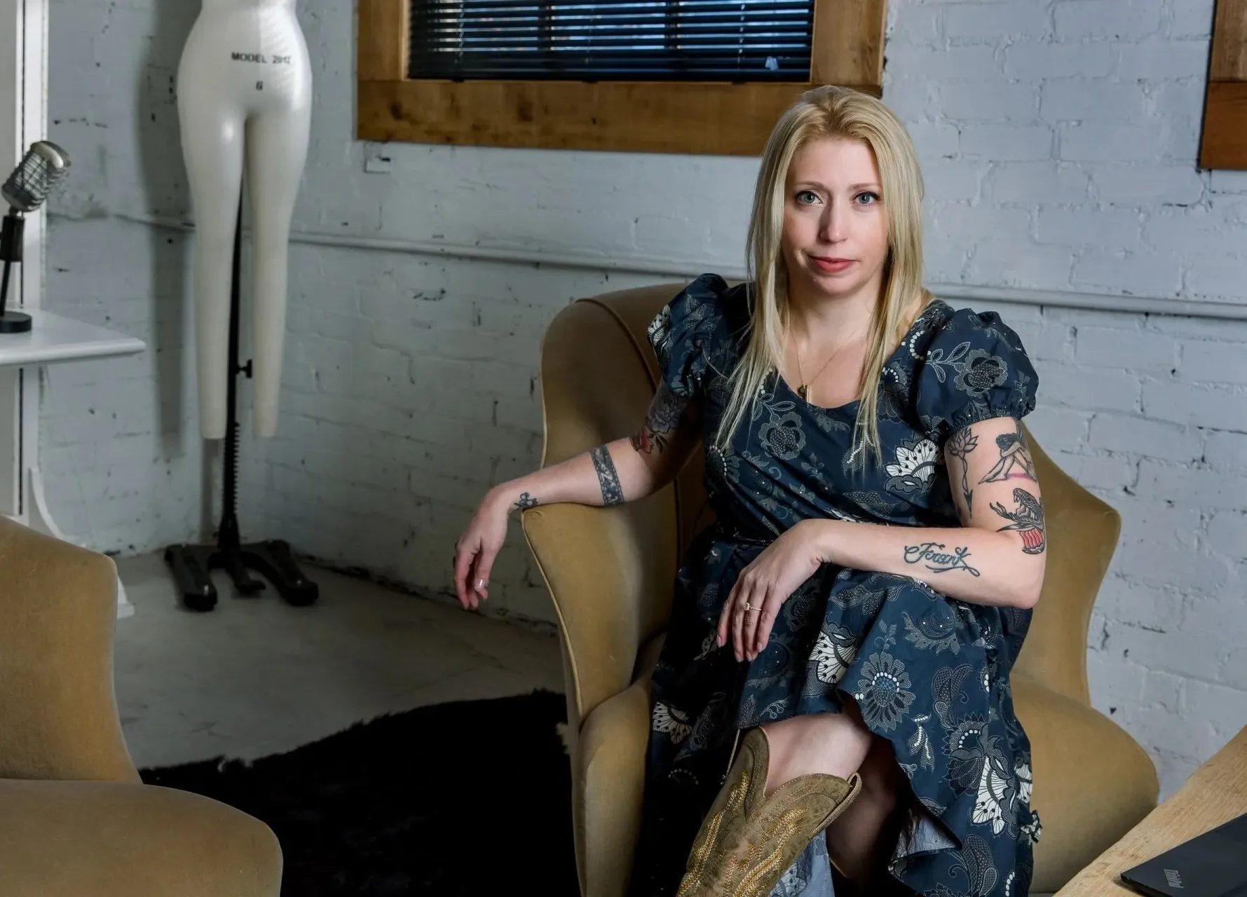Stephanie Piquet, founder of Riverview Accounting Partners, in her Nyack studio